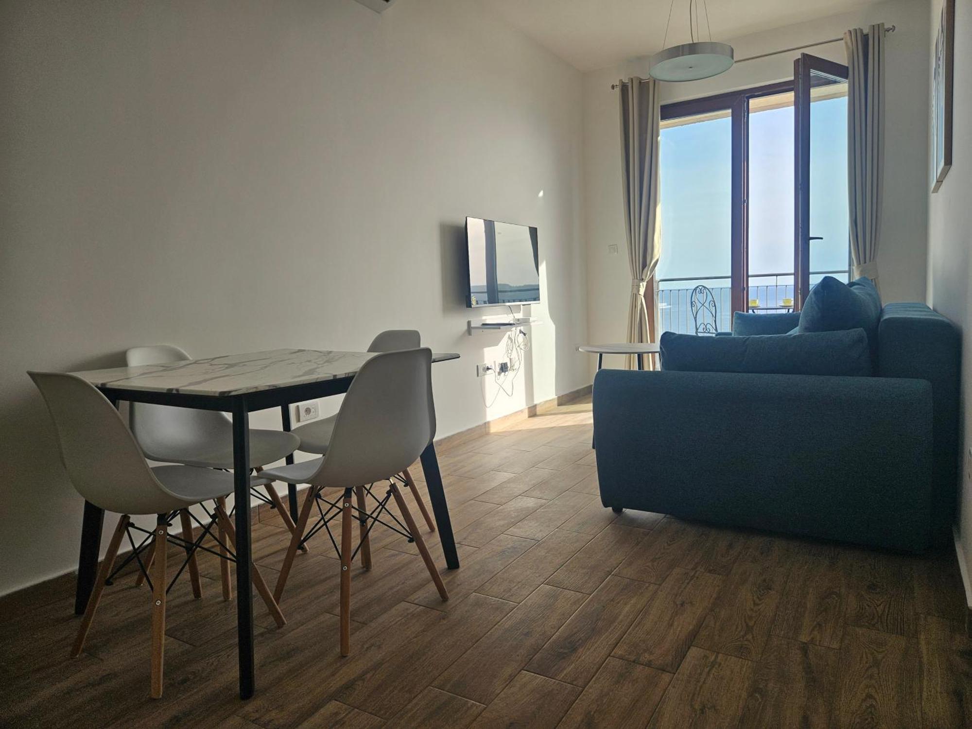 Niki Apartments Przno Sveti Stefan Exterior foto
